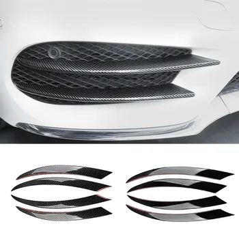 

Suitable for Mercedes-Benz C-Class W205 2015-2018abs carbon fiber style front fog lamp grille grille decorative cover trim