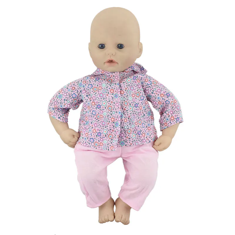 Новые куклы комбинезон одежда для 46 см Baby Annabell кукла 18 дюймов куклы одежда - Цвет: 06