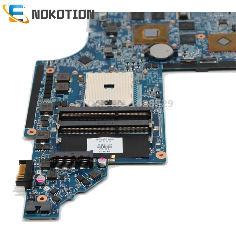 NOKOTION 665281-001 основной плате для HP Pavilion dv6 DV6 DV6-6000 материнская плата ноутбука hd6750m DDR3