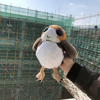 

Star wars 8 Porg Bird plush toy soft stuffed dolls kids children gift