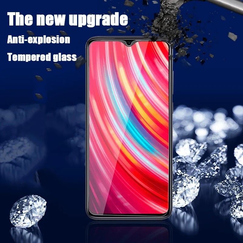 2 шт Полное закаленное стекло для Xiaomi Redmi Note 8 протектор экрана 2.5D 9h закаленное стекло для Redmi Note 8 профессиональная защитная пленка