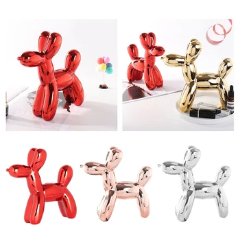 

3pcs Ballon Dog Coins Piggy Bank Home Money Box Housewarming Gifts Toys