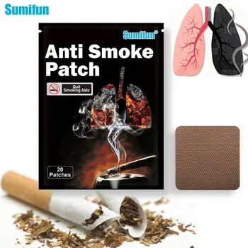 

20pcs Anti Smoke Patch Chinese Medical Herbal Stop Smoking Patches Anti Smoke Natural Patches Control Release Smoke Away K05501