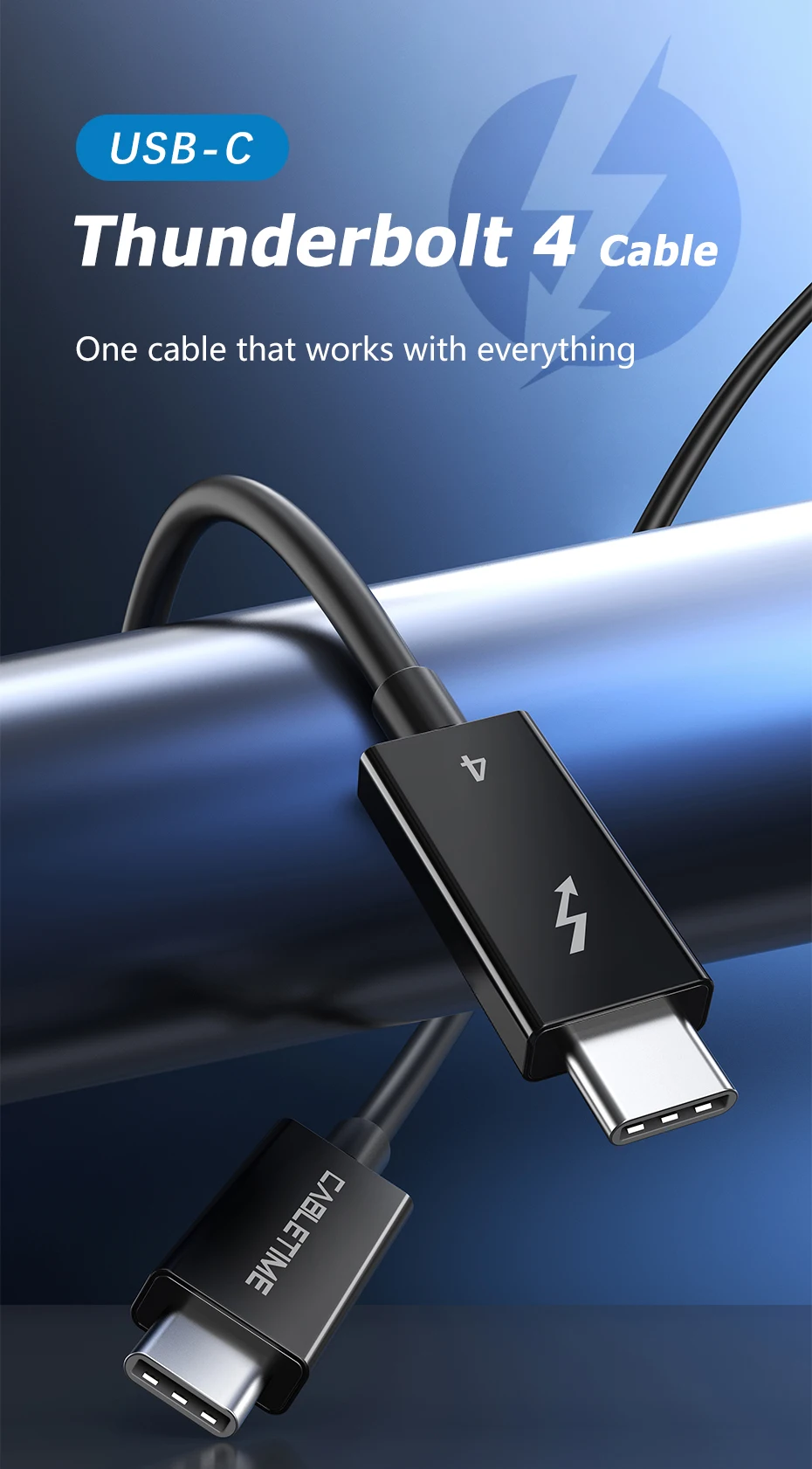 Кабель type c thunderbolt 4. Кабель type c thunderbolt 4