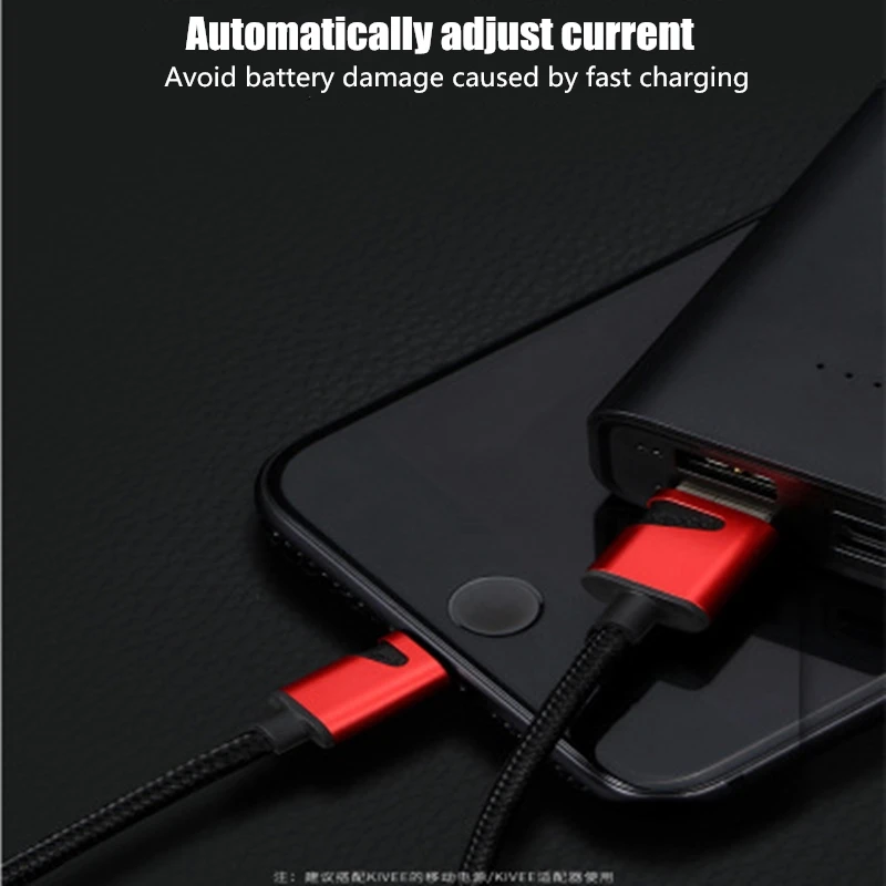 3A Быстрая зарядка Micro USB кабель USB синхронизация данных мобильный телефон адаптер кабель для зарядки для iPhone samsung Xiaomi кабель для телефона Android