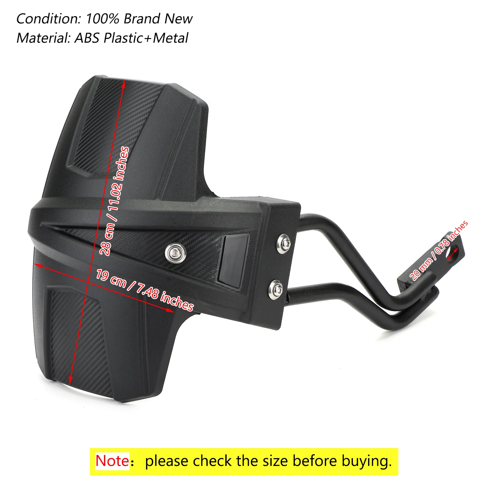 Artudatech Rear Wheel Cover Fender Mudguard For Honda X ADV 750 2017 2018  2019 X ADV XADV 750 Accessories|Covers \u0026 Ornamental Mouldings| - AliExpress