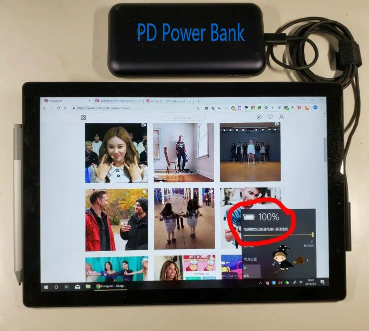 Carregador, Conversor, Cabo de carregamento para Microsoft