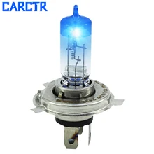 CARCTR, 1 пара, галогенная лампа H1, ЛАМПА H3, 55 Вт, 12 В, кварцевое стекло, дальний и Ближний светильник, супер яркий автомобильный головной светильник, галогенные лампы 90047