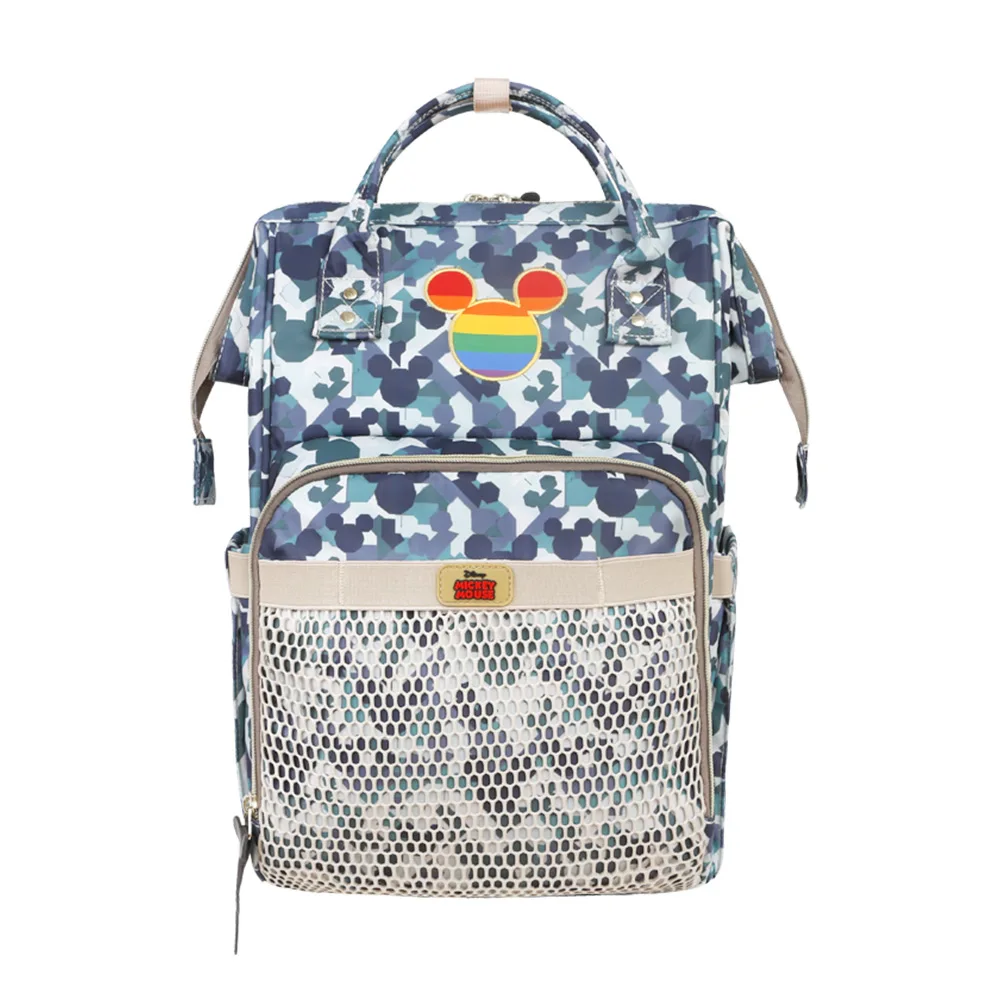 Camouflage 1 Disney рюкзак для мам, подгузник для мам, большая вместительность, сумка для детских подгузников, дорожная сумка для коляски, рюкзак для кормления, сумки для ухода за ребенком - Цвет: Camouflage 1