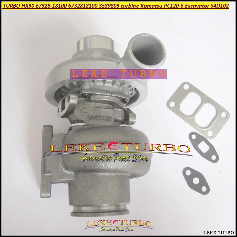 Turbo HX30 turbo 3539803 3539846H 6732-81-8052 6732818052 6732818102 3590022 для мини-экскаватора Komatsu промышленный различных 4BT-110 S4D102 1997