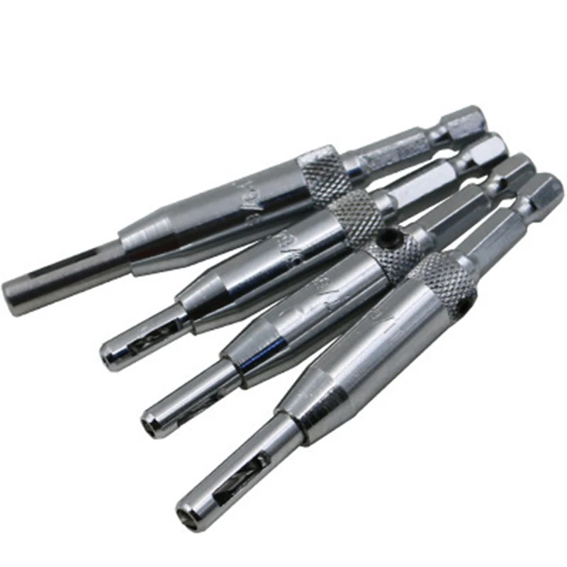 

1Set Center Drill Bit Doors Self Centering Hinge Tapper Core Drill Bit Set Hole Puncher Woodworking Tools Core Drill Bit Set