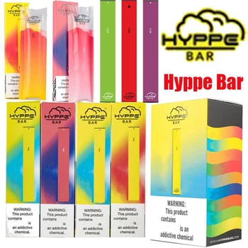 

10pcs/lot HYPPE BAR Disposable Device Pod Kit 280mAh Battery 1.3ml Cartridges Anti Leak Vape Pen