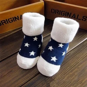 

Socks Baby Infant Toddler Socks Baby Boys Girls Cartoon Cute Animals Sock Anti-Slip Knitted Keep Warm Socks Stockings