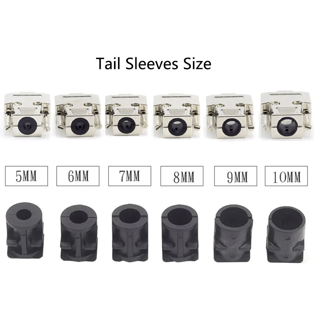 Штепсельная вилка DB9/гнездовая розетка с металлическим корпусом комплект