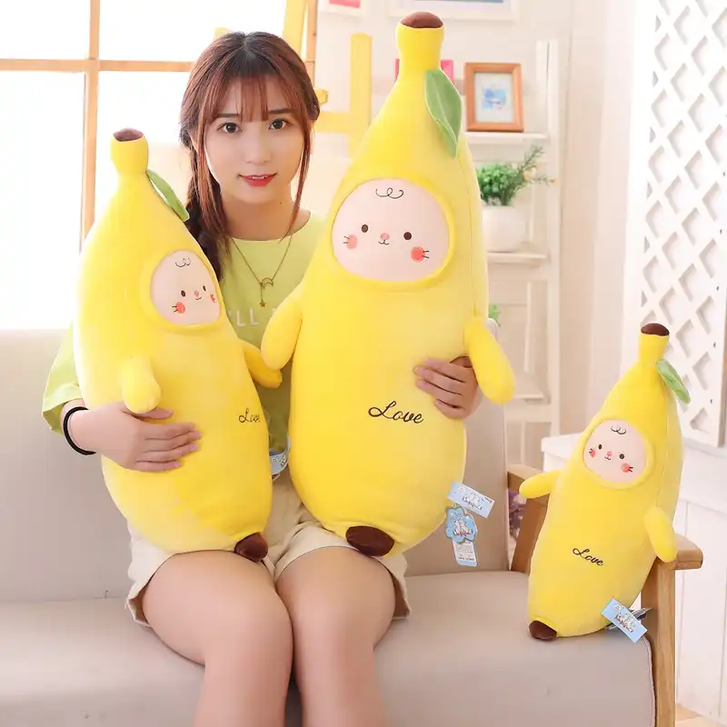 cute banana plush