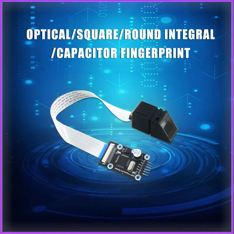 Microsnow optics/square/round integral/capacitive fingerprint development module communication sensor | Компьютеры и офис