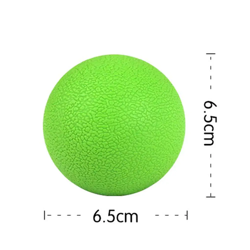 Yoga Hockey Fascial Massage Ball, TPE Peanut, Fitness Ball for Foot Back, Arm Muscle Relax, Stress Relief, Home Exercise Workout