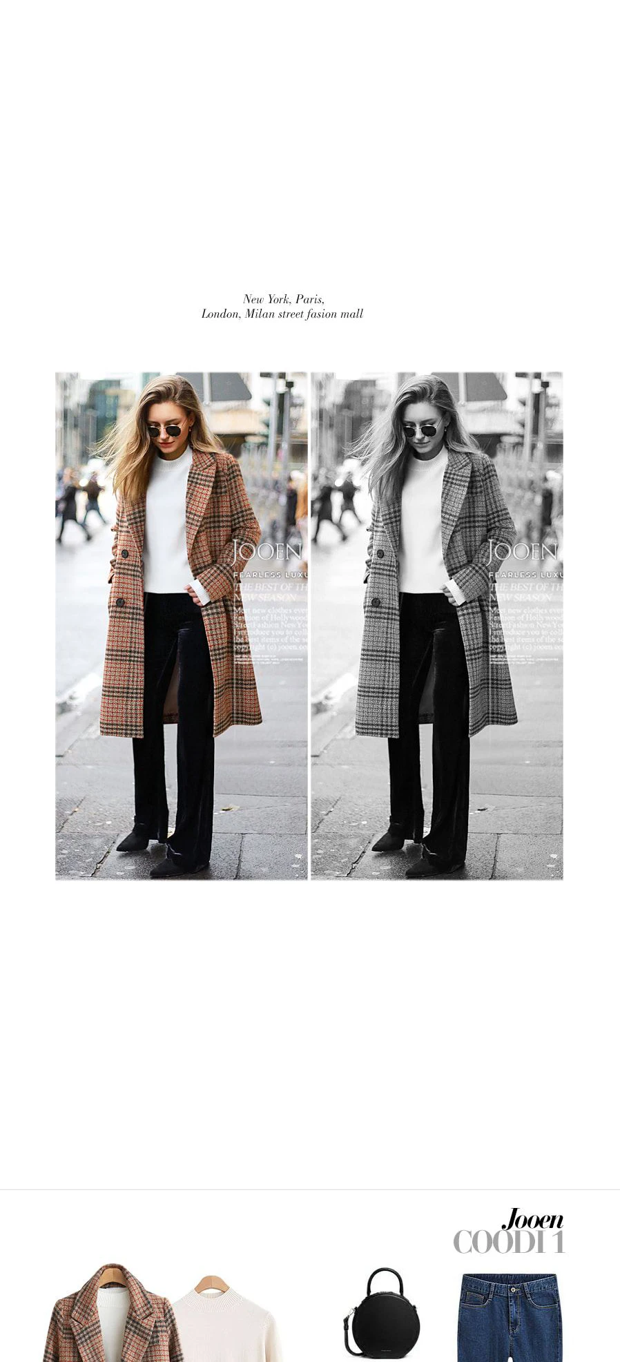 Женская коллекция осень-зима 2019, большие размеры, длинное шерстяное клетчатое длинное пальто, шерстяные пальто и куртки для женщин, большие