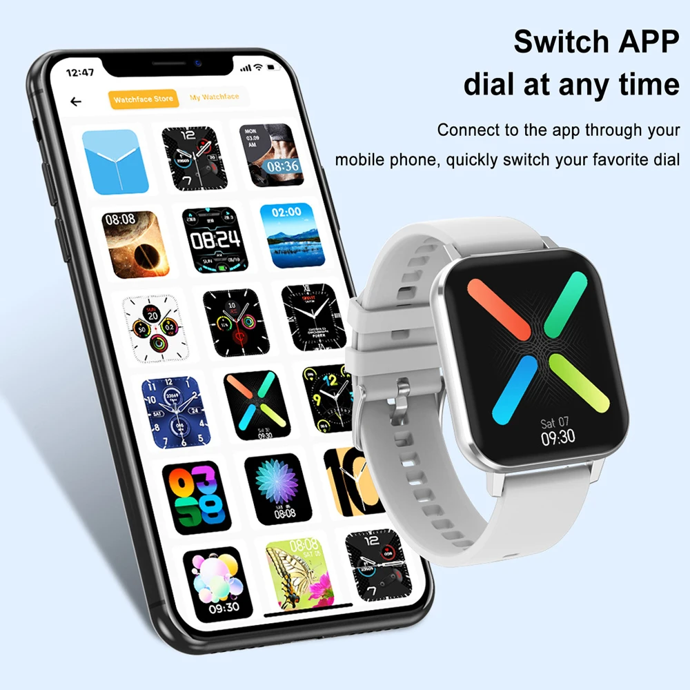Nennbo New Smart Watch 1.78inch Colorful Screen