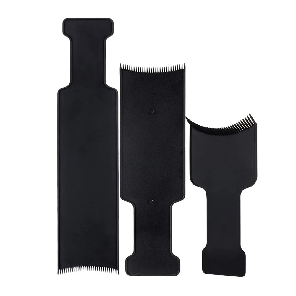 

3size Professional Flat Top Hair Dyeing Board Paddle Board Comb Hair Highlighting Board Hair Colour Board Hair Accessories