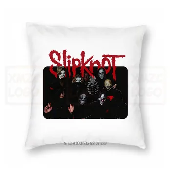 

Slipknot Pillow case We Are Not Your Kind Logo Black Rock Metal Merch Wanyk Women Men
