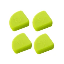 4 шт. детская мебель защитный чехол для дома Детская безопасность силиконовый анти столкновения стол угловая защита Мягкий Веерообразный стеклянный угол