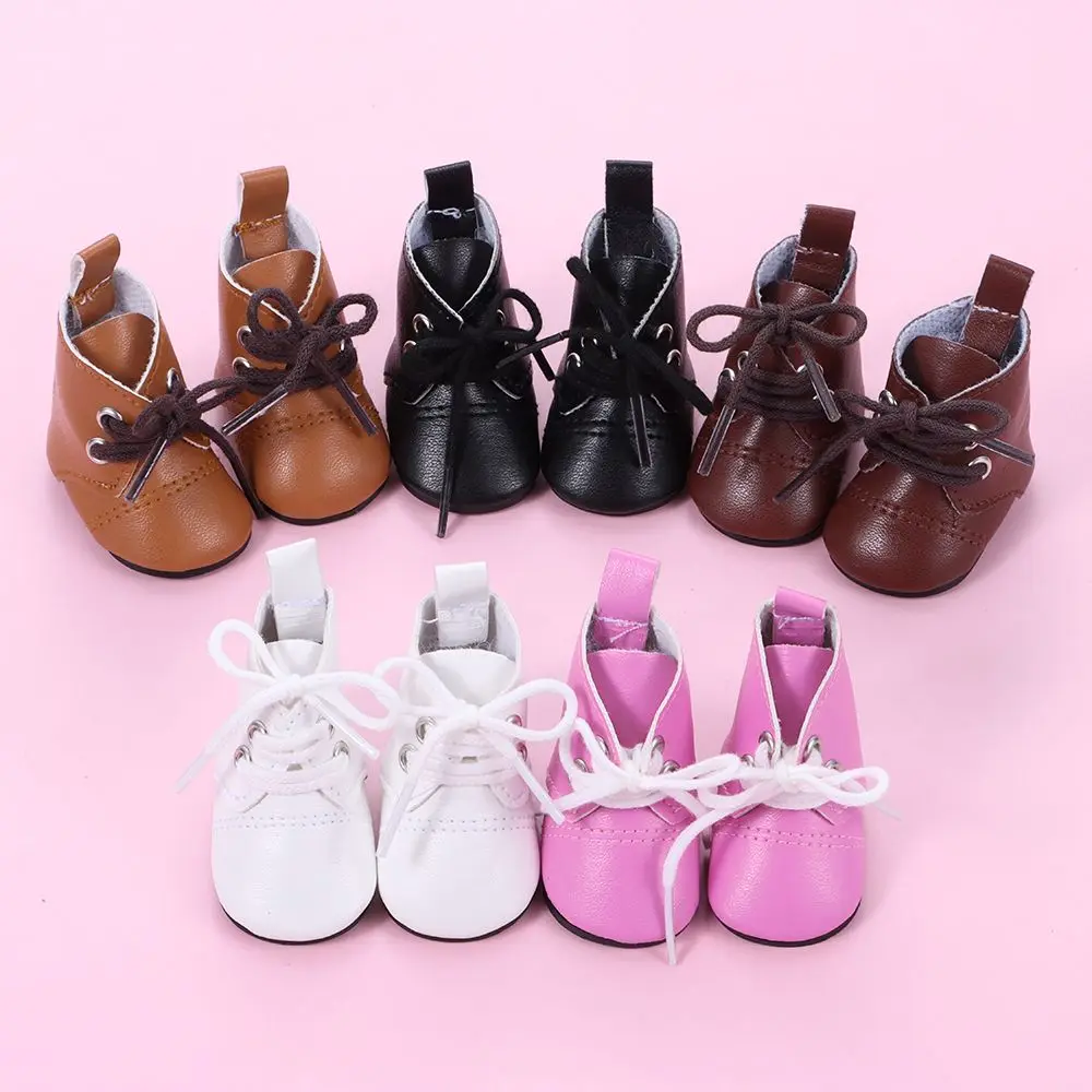 PU Leather Doll Boot For 1/4 Doll Plush Toys