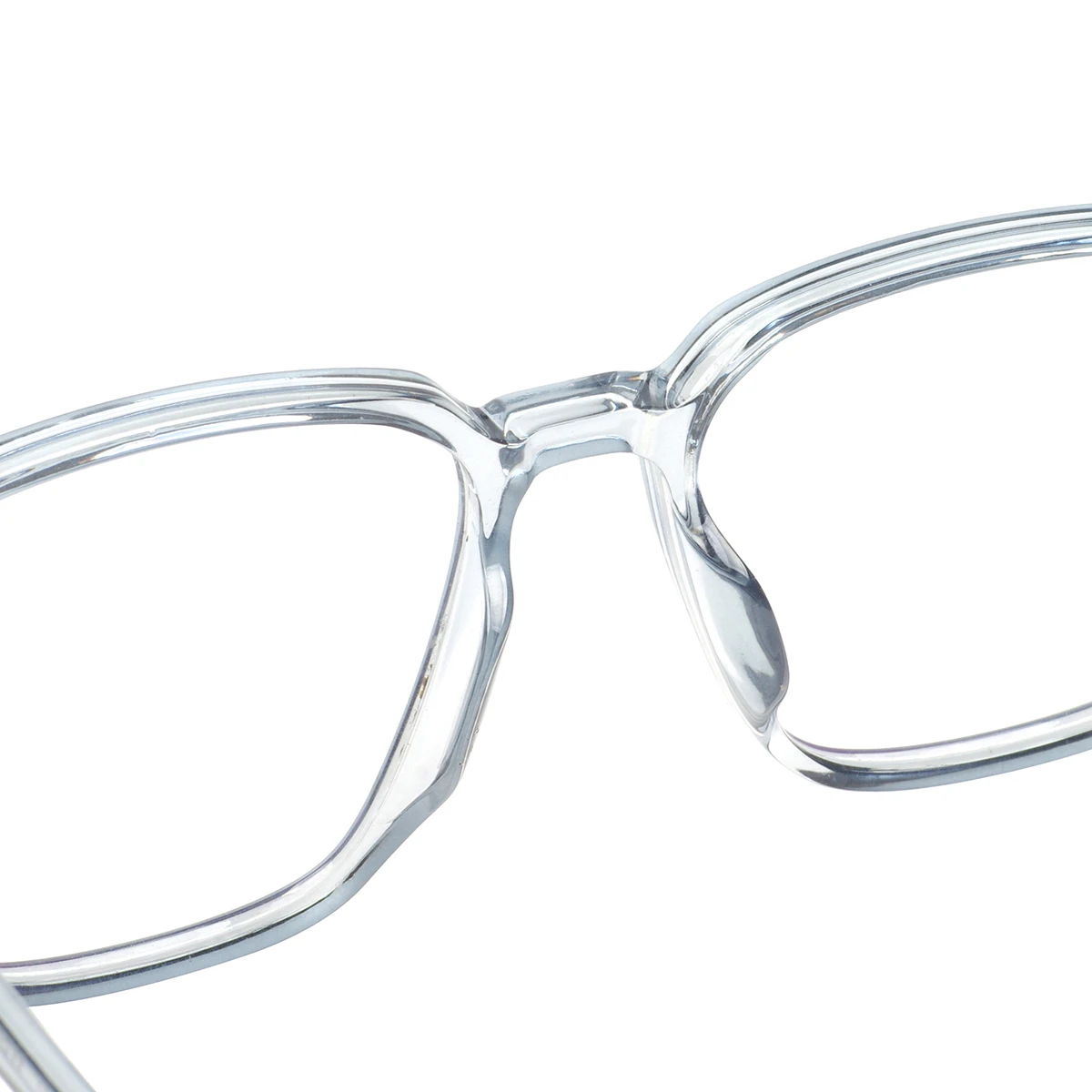 Occhiali da sole polarizzati oversize TR90 trasparenti per uomo e donna, parasole leggero e trasparente per la prescrizione ottica_voghion.com