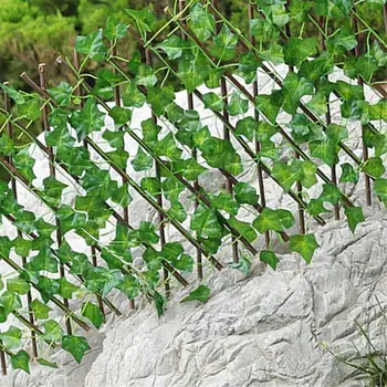 

Artificial Garden Plant Fence UV Protected Privacy Screen Outdoor Indoor Use Garden Fence Backyard Home Decor Greenery Walls