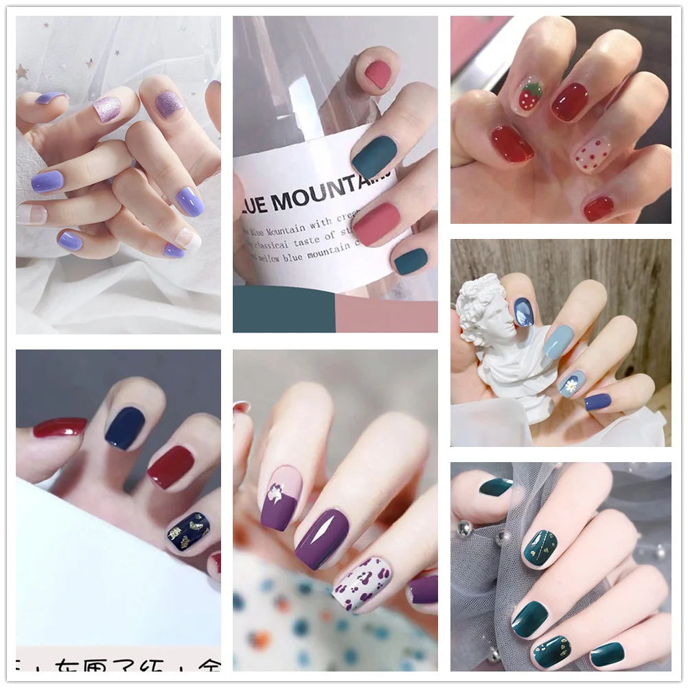 24pcs Ins Fashion Daisy Solid Color Patchwork Dot Fake Nails Acrylic Nail Tips Press On Nails Full Cover Manicure Beauty Tools False Nails Aliexpress 24pcs Ins Fashion Daisy Solid Color Patchwork Dot Fake Nails Acrylic Nail Tips Press On Nails Full Cover Manicure Beauty Tools False Nails Aliexpress