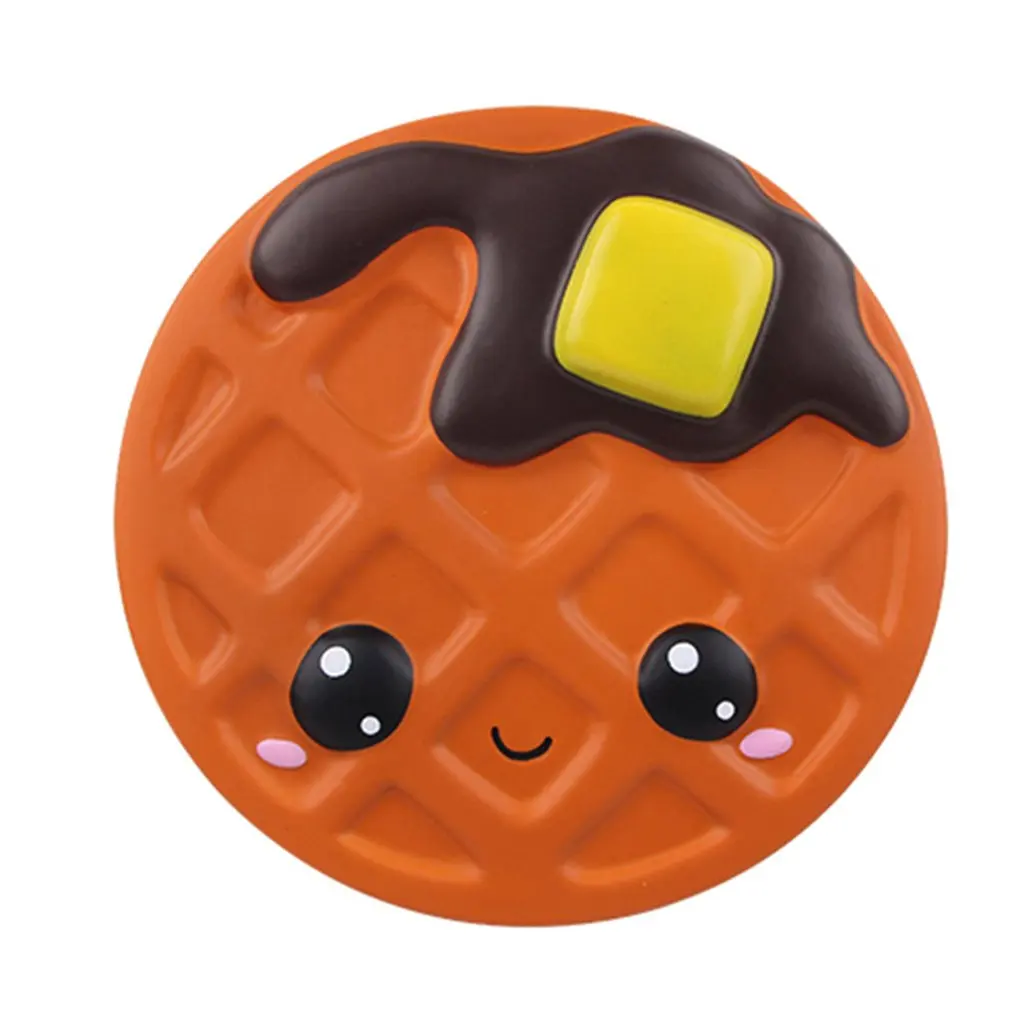 Имитированный мультфильм большой шоколадный чип Cooky украшение медленное восстановление декомпрессии игрушка пена расслабленная игрушка торт образец модель