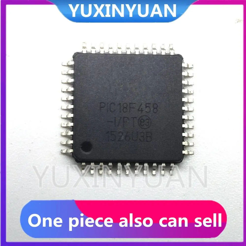 Новый чип YUXINYUAN 1 шт. оригинальный производитель PIC18F458-I/PT PIC18F458 TQFP44 может быть