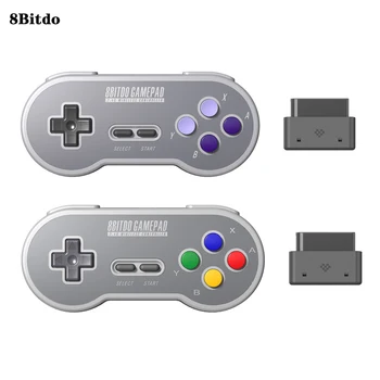 

8BitDo SN30 Gamepad 2.4G Wireless Controller For Nintend SNES/SFC (SN Edition) - Super NES Game joystick
