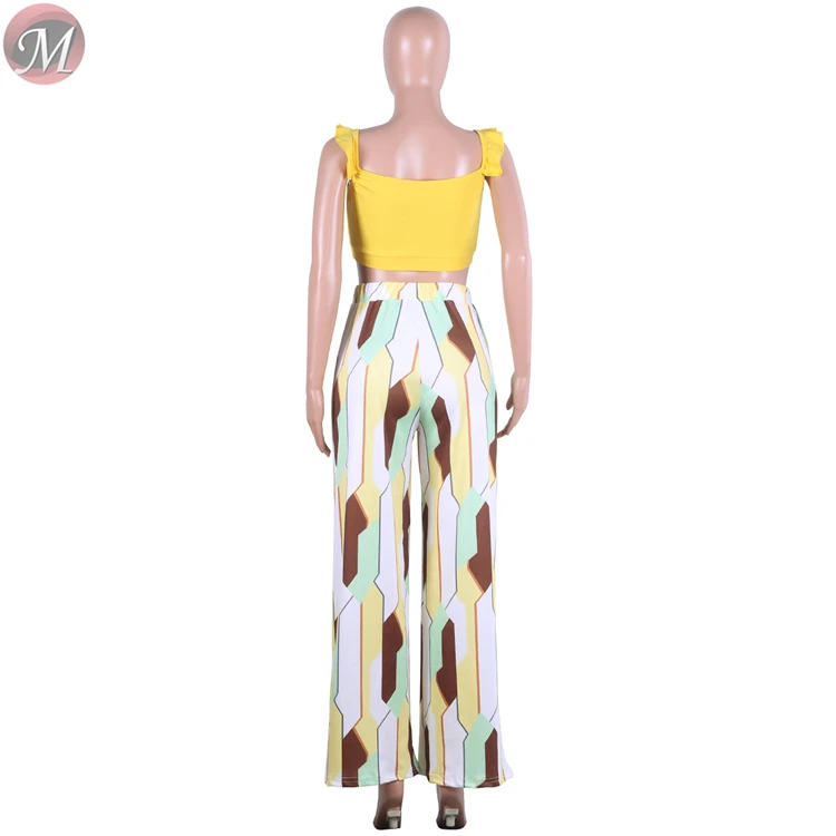 9032114 The new summer 2019 hot style bohemian two-piece set