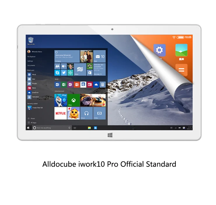 ALLDOCUBE iwork10 Pro 10," ips 1920*1200 планшет Intel Atom X5 Z8330 Windows10 Android5.1 двойной загрузочный четырехъядерный процессор 4 Гб ram 64 Гб Rom - Комплект: Official Standard