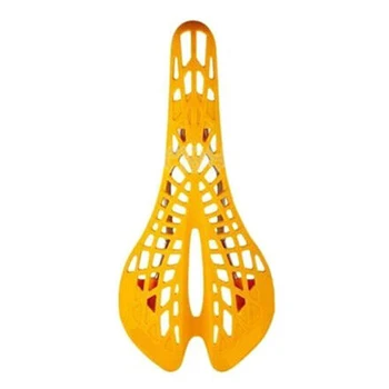 

Hollowed Out Mountain Bike Ultra Light Riding Plastic Shock Absorption Cycling Accessories Replacement Bicycle Saddle Spider Web