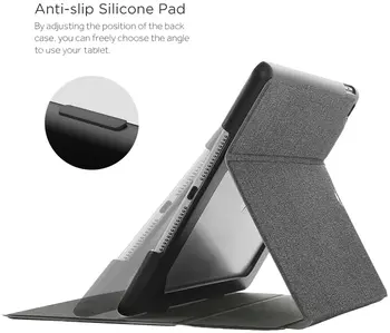 

EasyAcc Case for iPad 9.7 2018/2017 with Stand Function and Auto Wake Up Sleep PU Leather Sleeve Light and Thin Cover For ipad