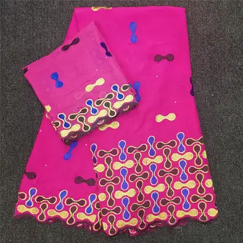 

Soft Dubai 100% Cotton African Lace Fabric 2019 High Quality Swiss Voile Lace Fabric With Stones Swiss Voile Lace In Switzerland