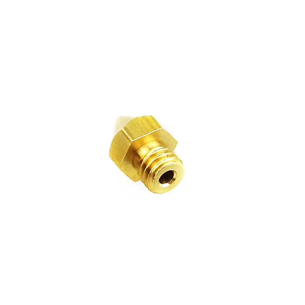 MK8 Brass Nozzle 3D Printers Parts Extruder Threaded M6 Filament 1.75mm Head Brass Nozzles Part Mini Print Head
