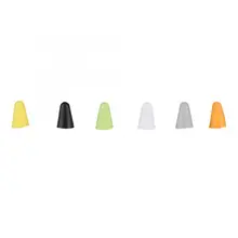 6 шт./упак. Замена перо крышка Карандаш декорированные имитацией Univerdsal для iPad карандаш 1 2 планшет ручка для стилус для iPad ПЕРО КРЫШКА