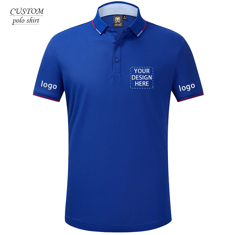 

New Custom Personalised Text & Logo Embroidered BMW Polo Shirt Uniform Workwear Custom