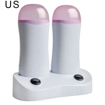 

New double seat hot wax machine beauty salon professional hair removal tool hair removal wax machine