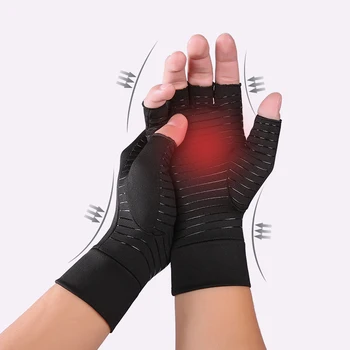 

Magnetic Anti Arthritis Health Compression Therapy Gloves Rheumatoid Hand Pain Wrist Rest Sport Safety Glove