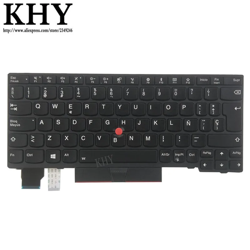 Оригинальная клавиатура с подсветкой ES SP SPA EO для Thinkpad X280 A285 X390 X395 ThinkPad L13 Yoga S2 5th S2 Yoga 01YP050 01YP130 01YP210