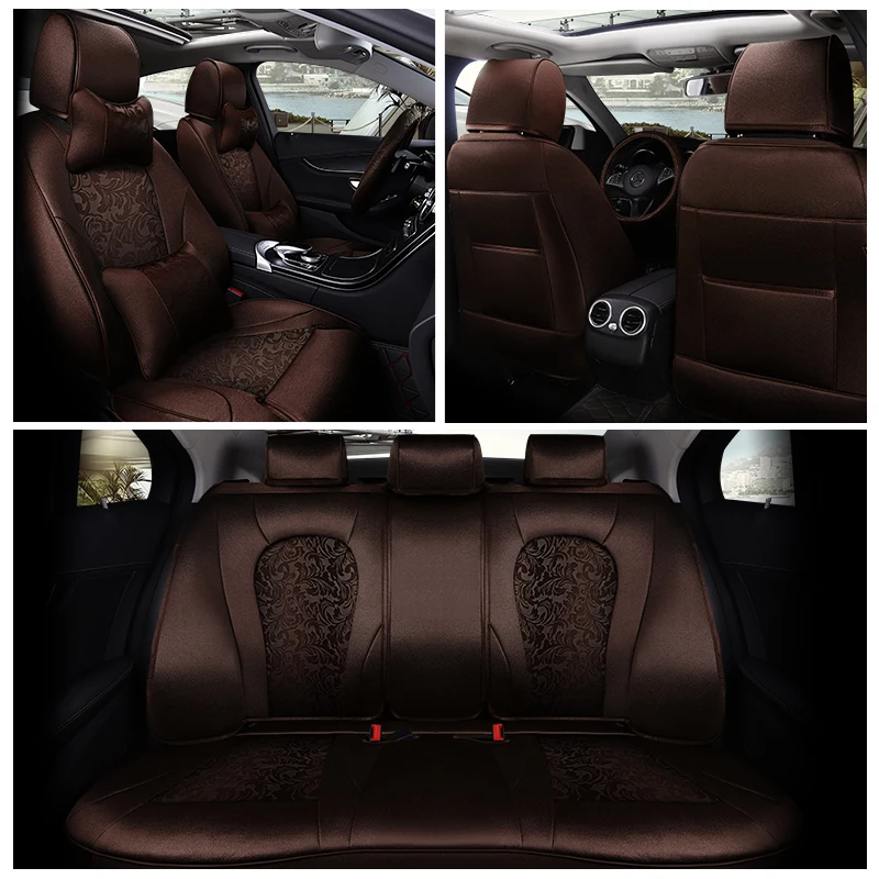 Тканевый чехол KADULEE на автомобильное сиденье для Toyota Corolla PRIUS Prado Land Cruiser RAV4 CROWN Camry