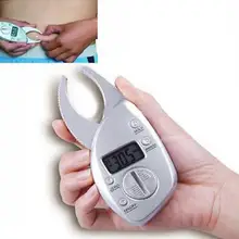 Цифровой анализатор тела, измерение кожи, фитнес здоровья, жировой штангенциркуль, тестер