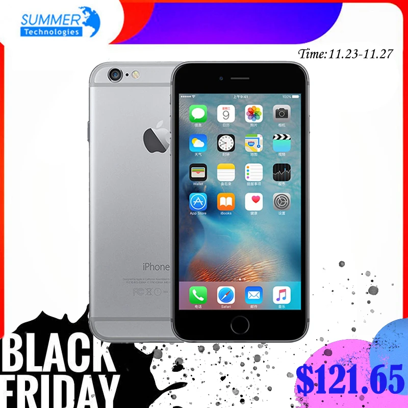 Original Unlocked Apple iPhone 6/6 Plus Mobile