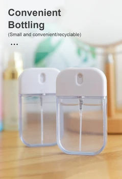 

1/2/5Pc Spray Bottle Travel Portable High Pressure Press Fine Mist Spray Bottle Alcohol Disinfectant Sub-bottling Liquid Cleaner