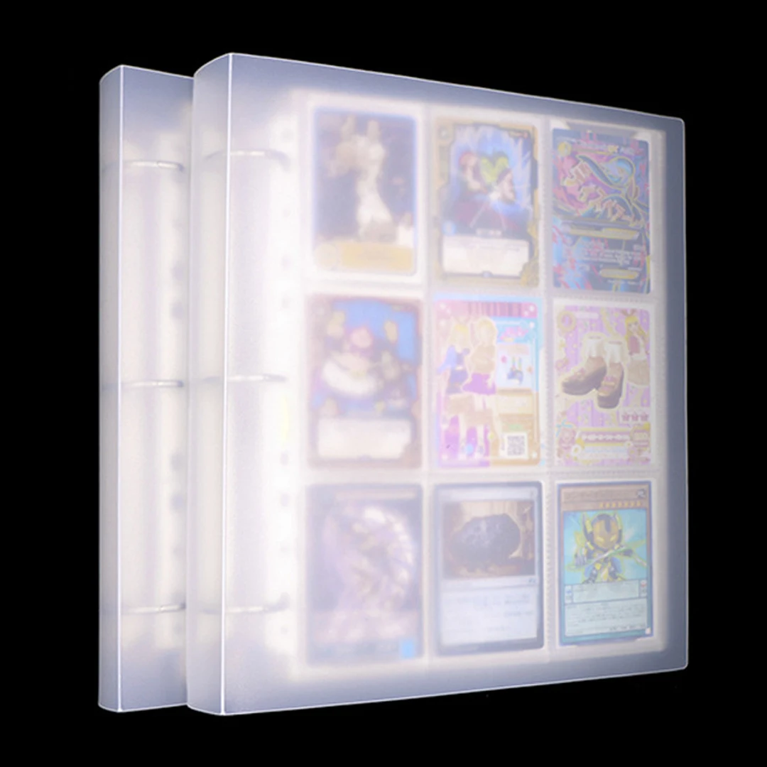 450 карманы 900 карты емкость держатель карт связывающие Альбомы для Pokemon CCG MTG Magic Yugioh настольная игра альбом для карт рукав