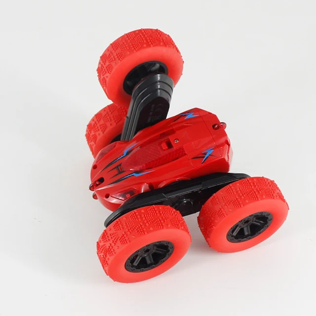 ZEYUAN Carro de acrobacias RC para crianças dupla face 2,4 GHz 4WD controle  remoto carro de acrobacias 360° veículos com luz : :  Brinquedos e Jogos